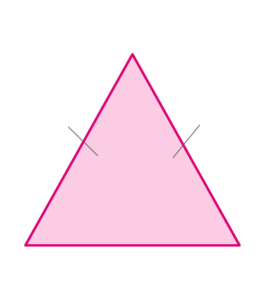 area of isosceles triangle