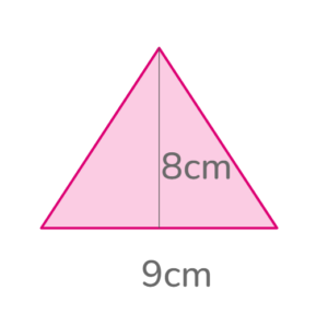 area of a triangle example 2