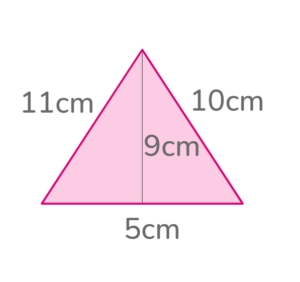 area of a triangle example 3