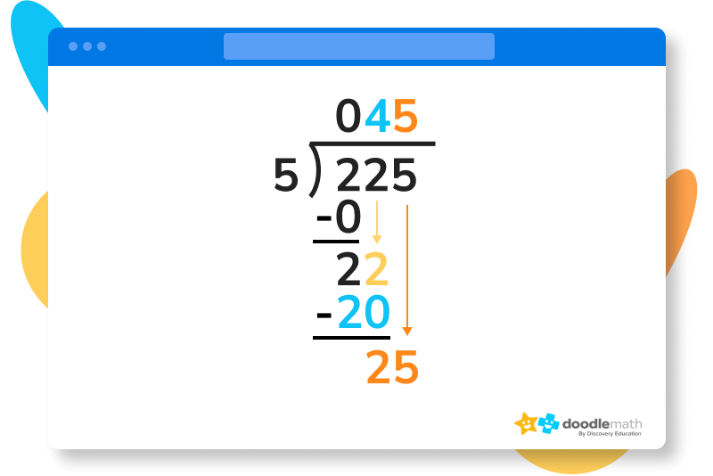 How to do long division 6