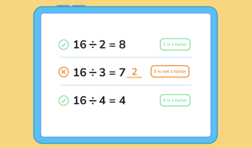 what is a factor example