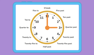 how to tell the time clock