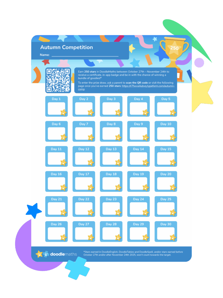 Autumn Competition | DoodleLearning