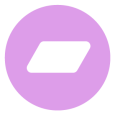 purple-quadrilateral-parallelogram-icon