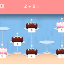 primary maths game bakery blast