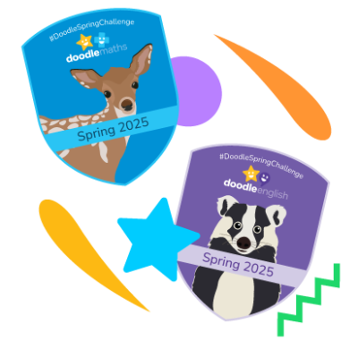 Spring Challenge badges 2025